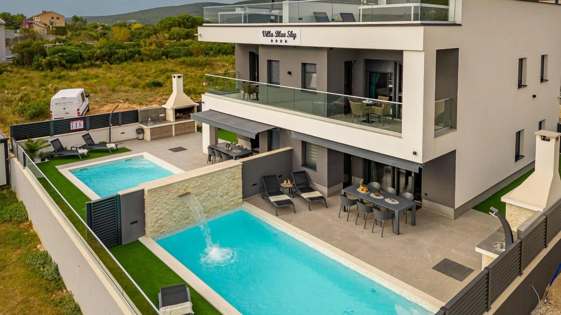 Villa Blue Sky 2 Zadarvillas Turanj