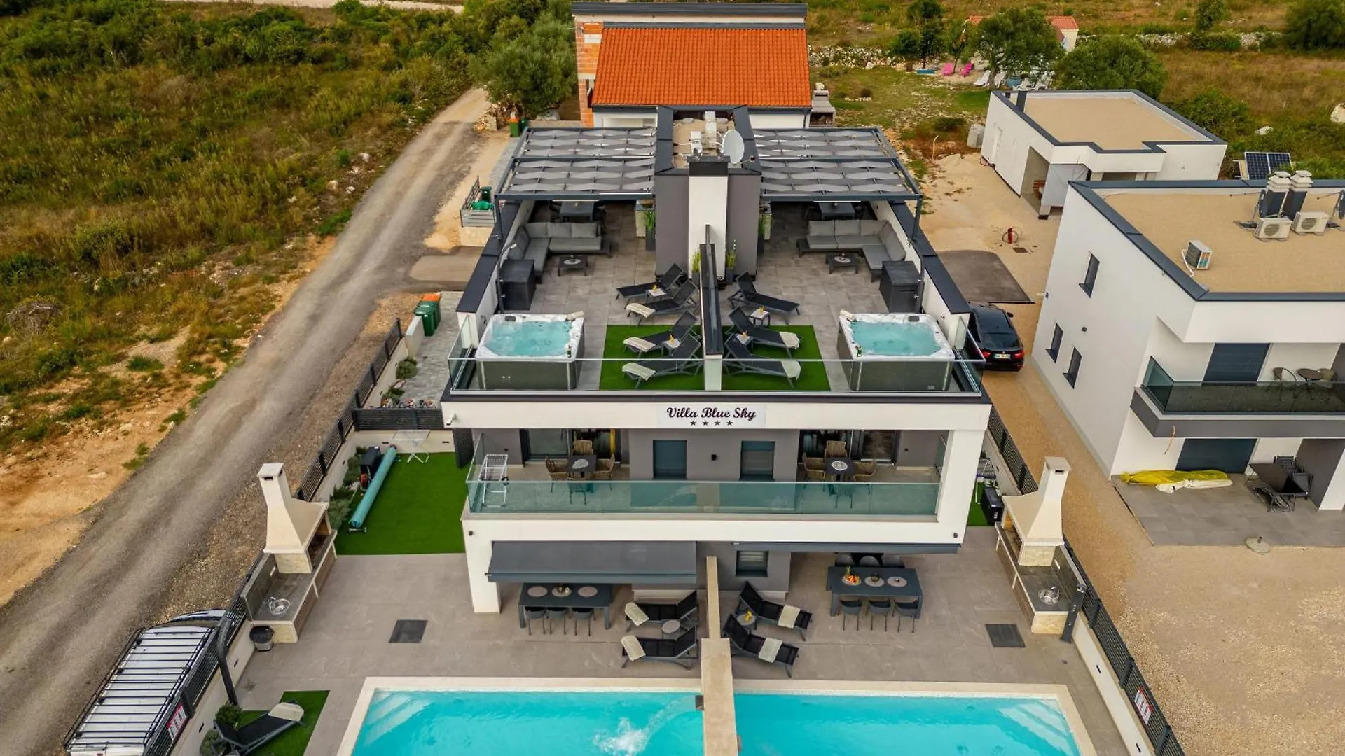 Villa Blue Sky 2 Zadarvillas Turanj